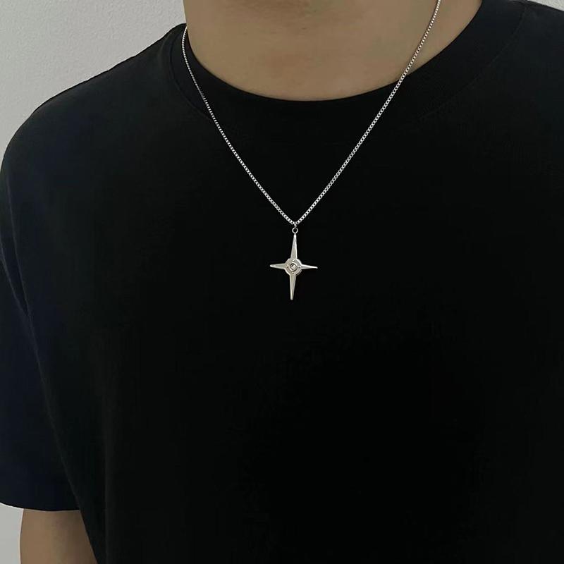 

Простой готический крест кулон колье колье для женщин мужчин панк винтаж изысканный ключица цепочка ювелирные изделия аксессуары подарки