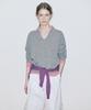 SINOON Sinoon Logo Collar Knit (Grey)