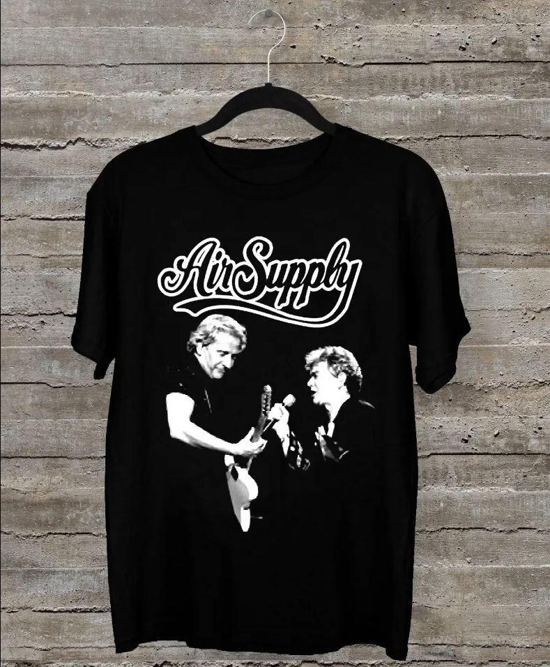 

Air Supply Band Shirt Gifts For Fan Cotton Unisex TShirt Full Size Unisex T-Shirt M