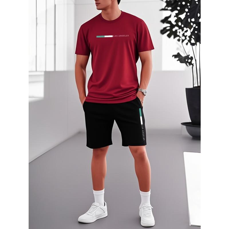 Мужской повседневный костюм с круглым вырезом Повседневный S