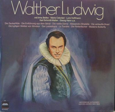 LP Schallplatte WALTHER LUDWIG - Walther Ludwig Mit Irma Beilke, Mar 22214925 BASF 1974 Deutschland Klassik Gebraucht