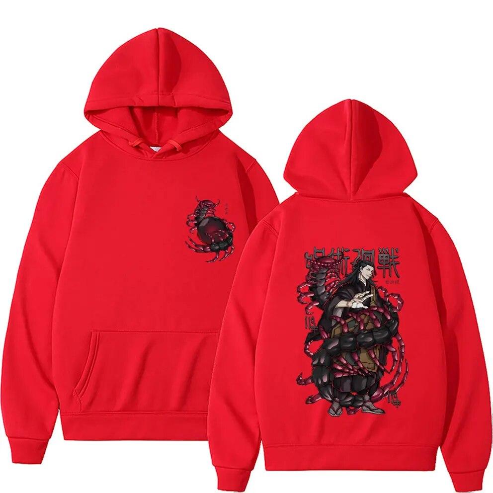 Japan Anime Jujutsu Kaisen Geto Suguru Grafická Mikina Unisex Módní Mikina Unisex Velké Mikiny Unisexga Značkové Unisex oblečení