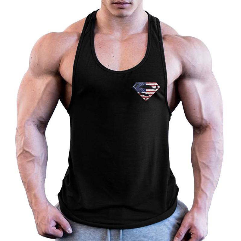 Premium Quality Men Bodybuilding Tank Top Muscle T-shirt For Gym Fitness Enthusiasts