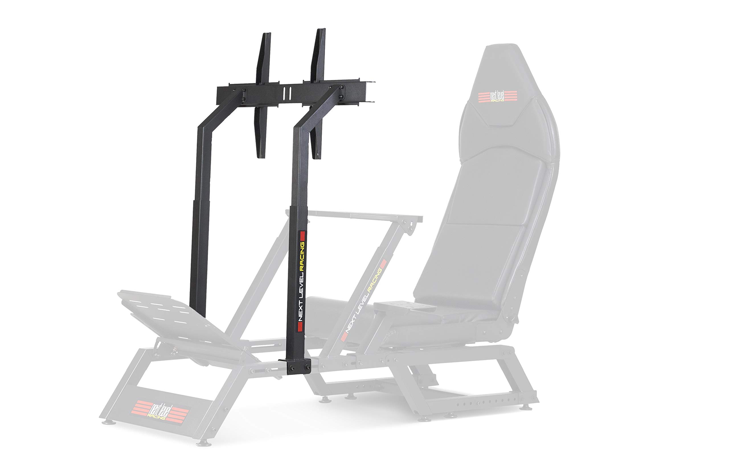 

Next Level Racing F-GT Monitor Stand F-GT Monitor Stand for F-GT Compatible with 3 screens, adjustable height angle NLR-A006