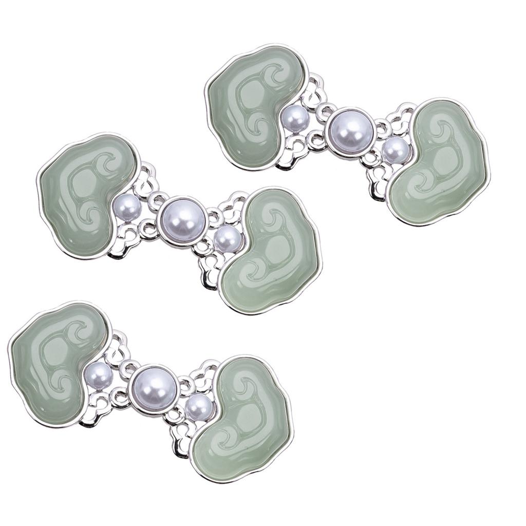 Ancient Waist Extender 3Pcs Waist Adjusting Clasp Waist Tightener Pin For Loose Jeans Pants Elegant Waist Decoration