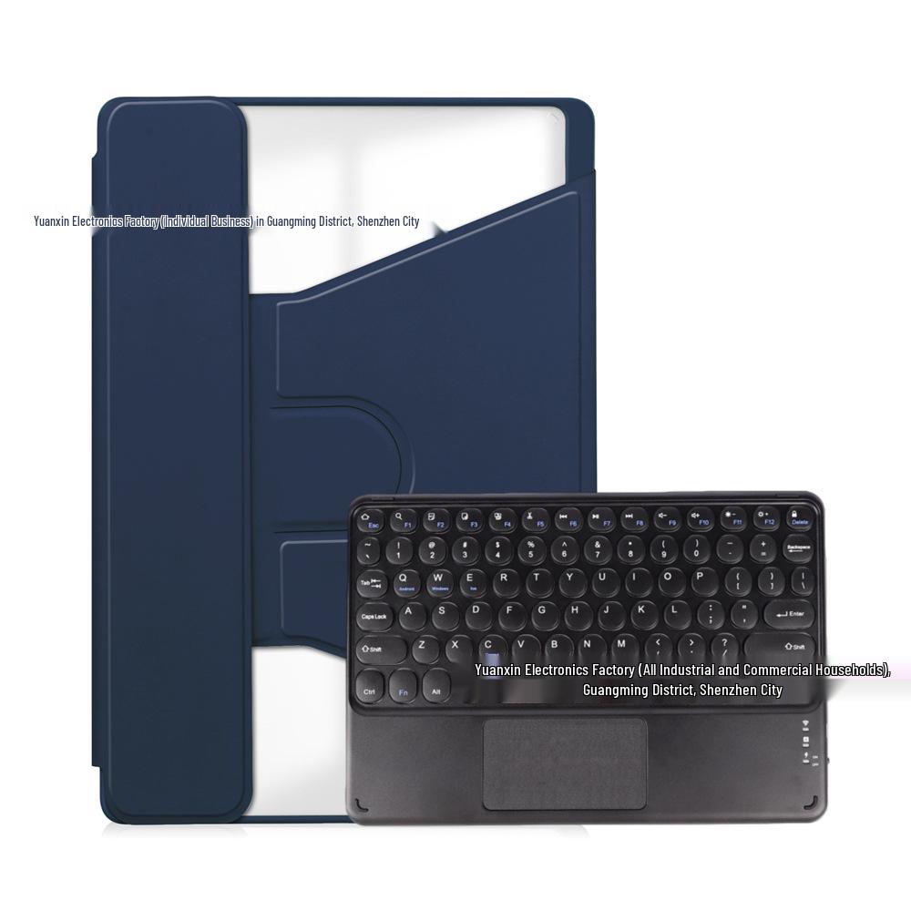 

Samsung S10 Lite/S9 FE Tablet Case with 360° Rotating Magnetic Leather Cover and Wireless Bluetooth Keyboard 11 Galaxy S11 SM-X730/X736B