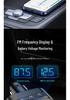 Bluetooth MP3 Car Charger with Digital Display, Super Fast Charging, High Sound Quality USB, and Retractable Cable