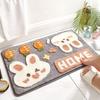 Plush Animal Bathroom Mat Non-Slip Absorbent Floor Rug Shower Entrance Washroom Decor Cartoon Style
