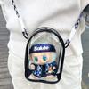 Transparent Crossbody Labubu Doll Bag Protective Cover Anime Peripheral Doll Dustproof Hanging Bag Doll Walk Bag