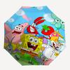 SpongeBob SquarePants Theme Automatic Umbrella, Lightweight & Portable, 8 Rib, Perfect for Outdoor Travel, Birthdays, Christmas, Gifts.