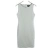 No Sleeve One Piece 38 Gray Back Zip Women Used