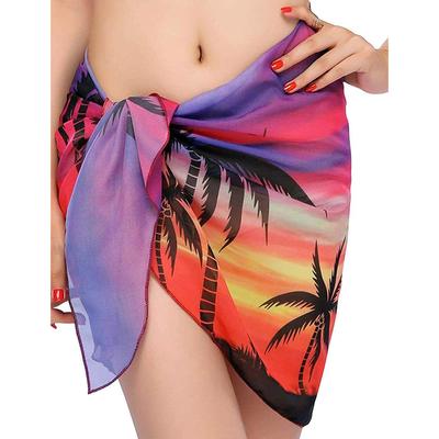Dames Sarong Strand Wrap Rok Transparante Bikini Wrap Cover-up Badpak