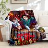 1pc Flannel Throw Blanket, Action,Adventure,FantasyPattern Printed Blanket, Warm Cozy Soft Blanket For Couch Bed Sofa Car Office Camping Tra