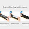 PCIe to M.2 NVMe Expansion Card: 64Gbps High-Speed Transmission, Compatible with 2230/2242/2260