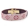 Used LOUIS VUITTON Bracelet Good Luck Bless M64459 Monogram Mini/metal 18.1g Pink Accessories