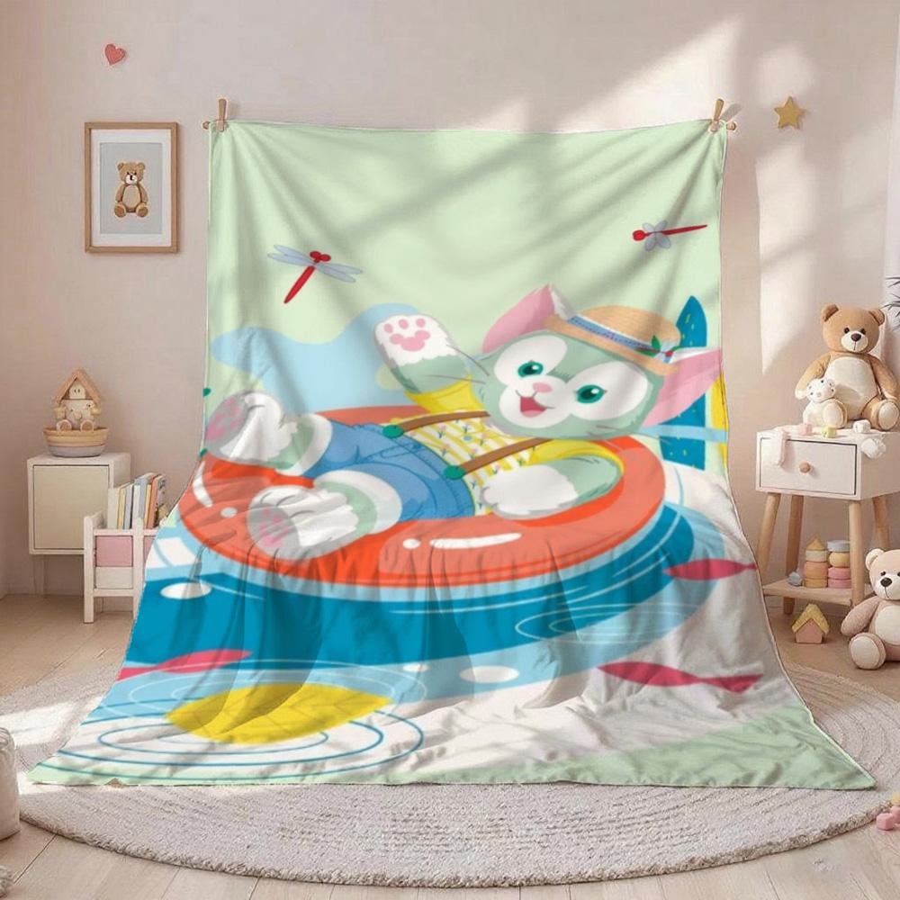 Home and Decoration Cute Fashion Throw Blankets for Beds/sofa G-Gelatoni cat Blanket for Camping/Traveling Blanket Best Gifts