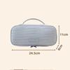 Luxury Large Capacity Storage Bag Portable Multi-functional Cosmetic Bag Solid Color Corduroy Makeup Handbag Travel