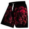 Summer Men's Lightweight Breathable 3D Printed Beach Shorts Summer Casual Swimwear for Outdoor Activities