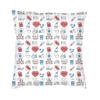 Bedroom Living Room Fashion Pillowcase Home Decor Pattern Cushion Cover Floor