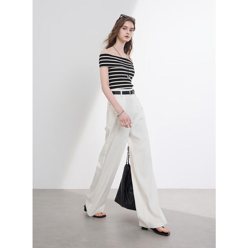 Sancai Lyocell Blend Straight-Leg Denim Pants