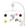 Rotating Baby Crib Mobile with Soothing Wind Chime and Bedside Bell