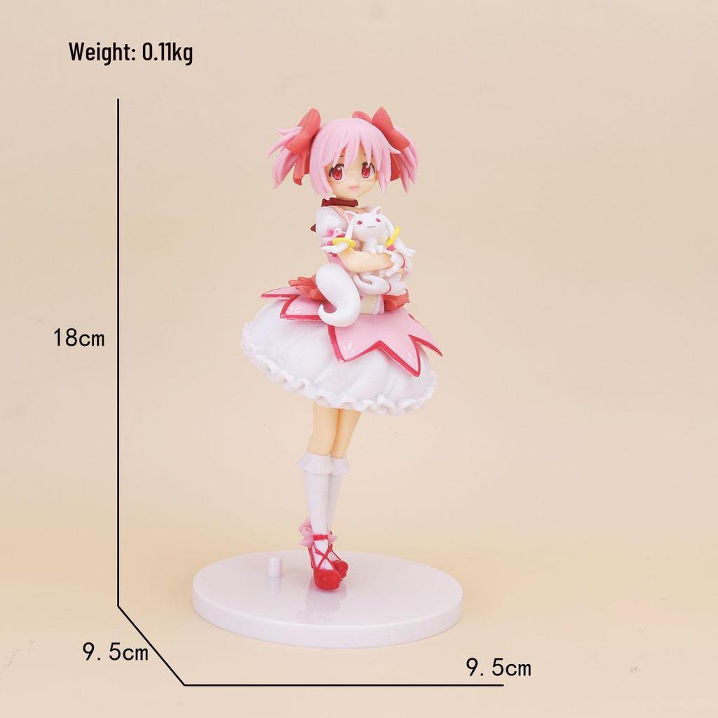 Madoka and Kyubey Witch Scenery Model: Magical Girl Desktop Ornaments
