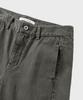 Non Blank Garment-Dyed Curved Denim Pants_Khaki