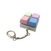 Creative Decompression Keyboard Fidget Toy Macaron Keycaps Fidget Keychain Stress Relief Mini Toy Pendant