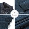 Tucano Men's Faux Two-Piece Plush Thick Knitted Sweater