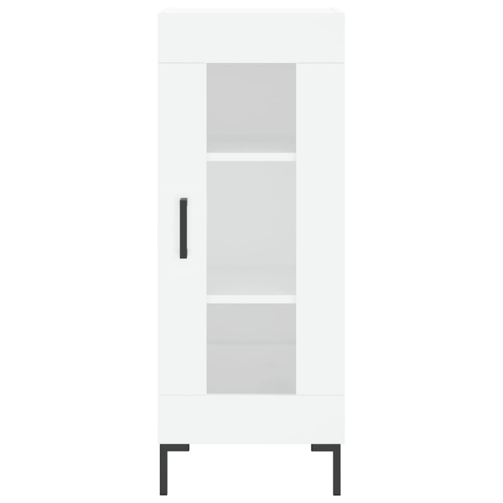 Sideboard White 34.5 x 34 x 90 cm Particleboard