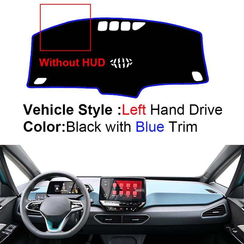 Car Inner Dashboard Cover For Volkswagen VW ID.3 ID3 2019 2020 2026 2026 2026Auto Dash Mat Carpet Cape Sun shade Dashmat Pad