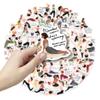 72pcs Watercolor Yoga Stickers for Fitness & Journaling