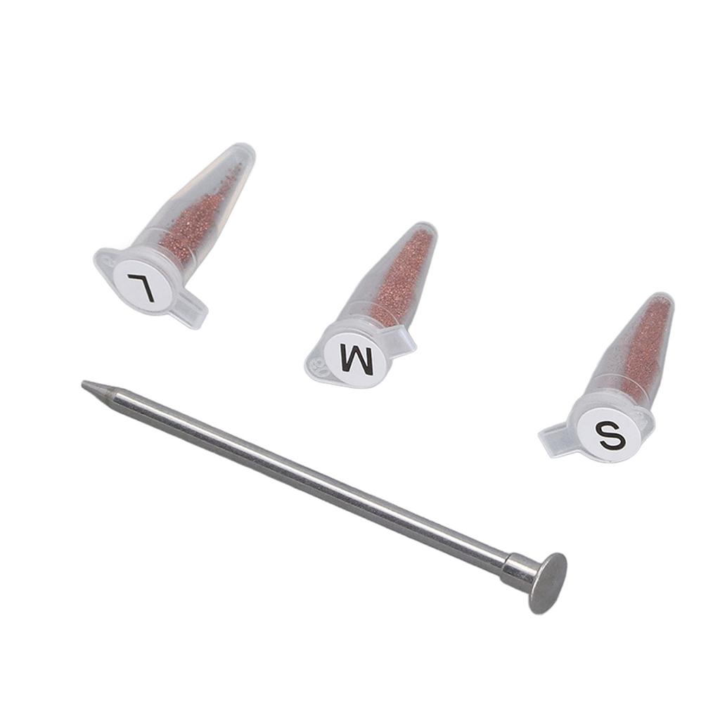 Copper Solder Pads Set Strong Conductivity 3 Sizes Electronic Welding Pad Set for 0.03 To 0.8mm