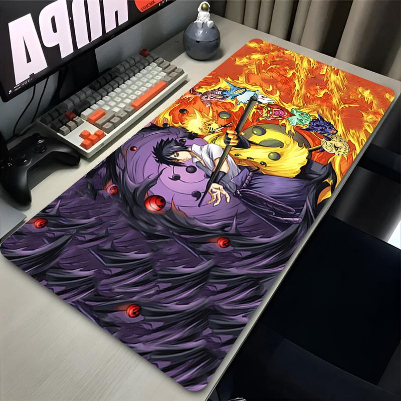 

Mouse Pad Anime Gaming Accessories Naruto Uzumaki Keyboard Desk Mat Office Gabinete Gamer Carpet Rubber Mousepad Pc Mouse Mats 30x60x0.2cm