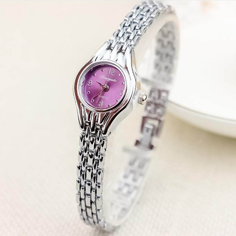 Moda Coreana Estudiante Femenina Simple Estilo Ins Reloj Pequeño Damas Pequeño Lindo Temperamento Correa Fina Casual Reloj de Cuarzo