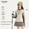 Tao Town Mädchen Schnelltrocknendes Langarm-Radtrikot mit Sonnenschutz