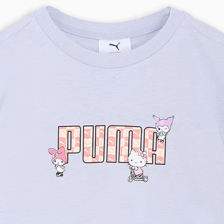 Puma T Shirt Light Blue Children Aged 3 7 Years Old 630062-47