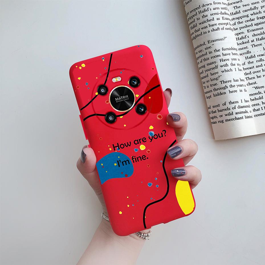 For Huawei Honor X9 2022 Case Cover on Honor X9 4G Phone Bumper Protector TPU Shell For Fundas Honor X9 X 9 HonorX9 Cover Flower