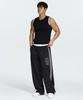 Michikoleondeonseupocheu Mesh Wide Track Pants Black
