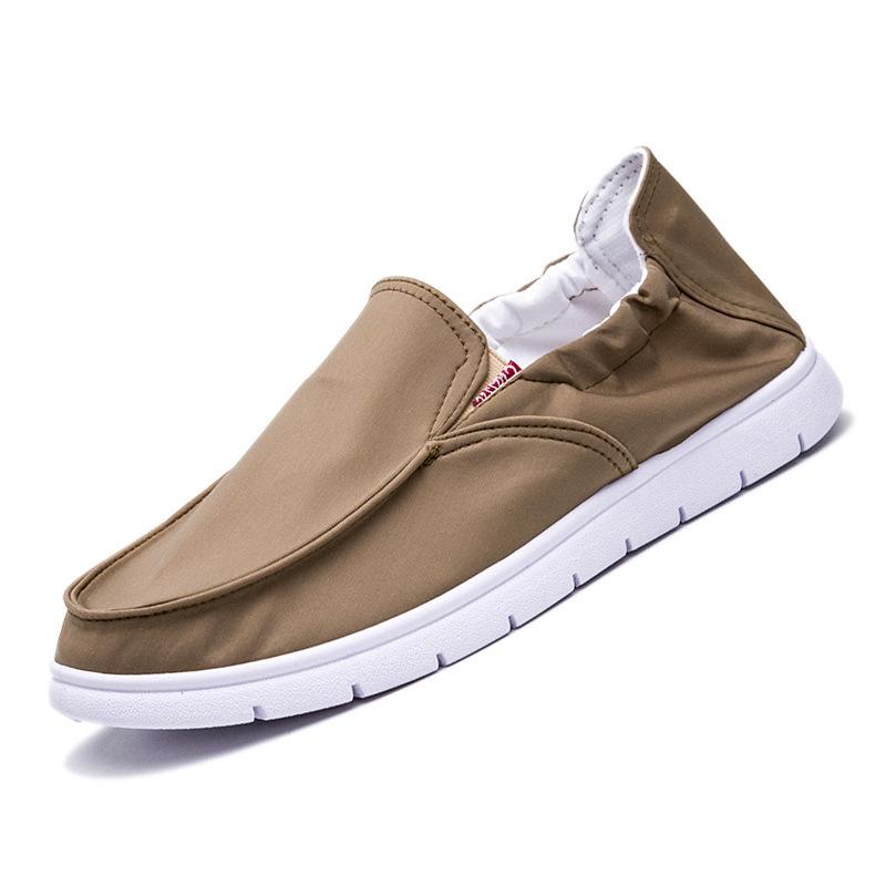 New Style Cloth Shoes Soft Sole Men's Shoes Breathable Casual Board Shoes Lazy Shoes Men's Casual Canvas Shoes