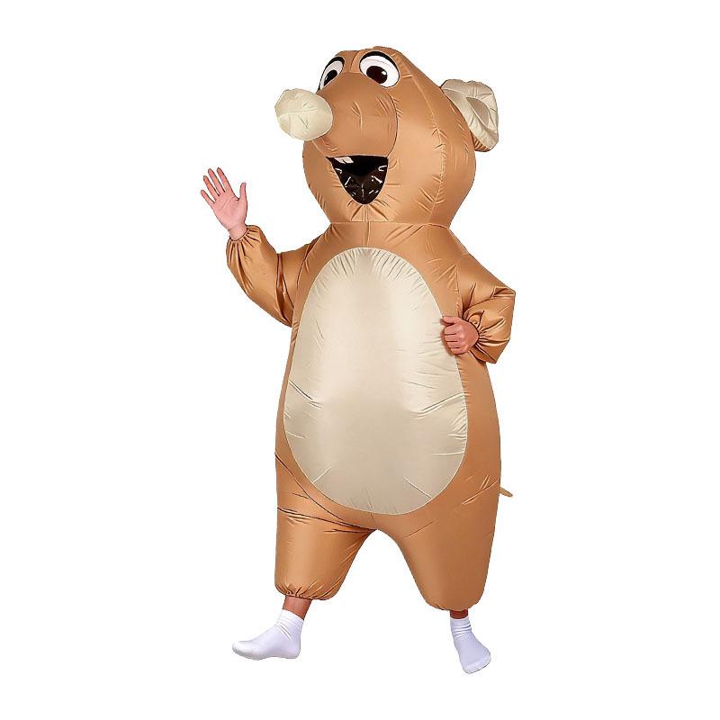 Inflatable Goofy Mouse Costume for Halloween & Christmas Parties