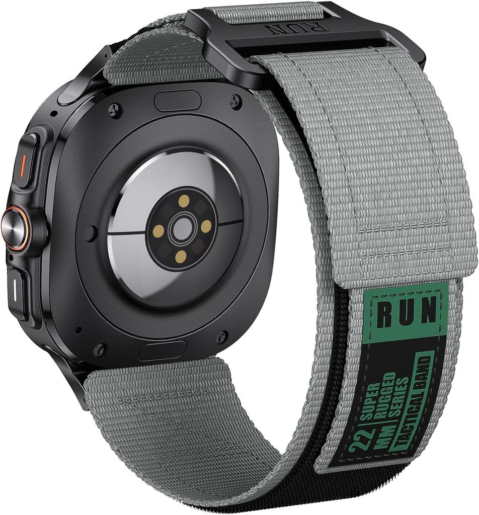 Blød Nylonrem til Samsung Galaxy Watch Ultra8 47mm Bånd Sportsrem Armbånd Til Galaxy Watch8 40 44mm Mænd Kvinder Urrem