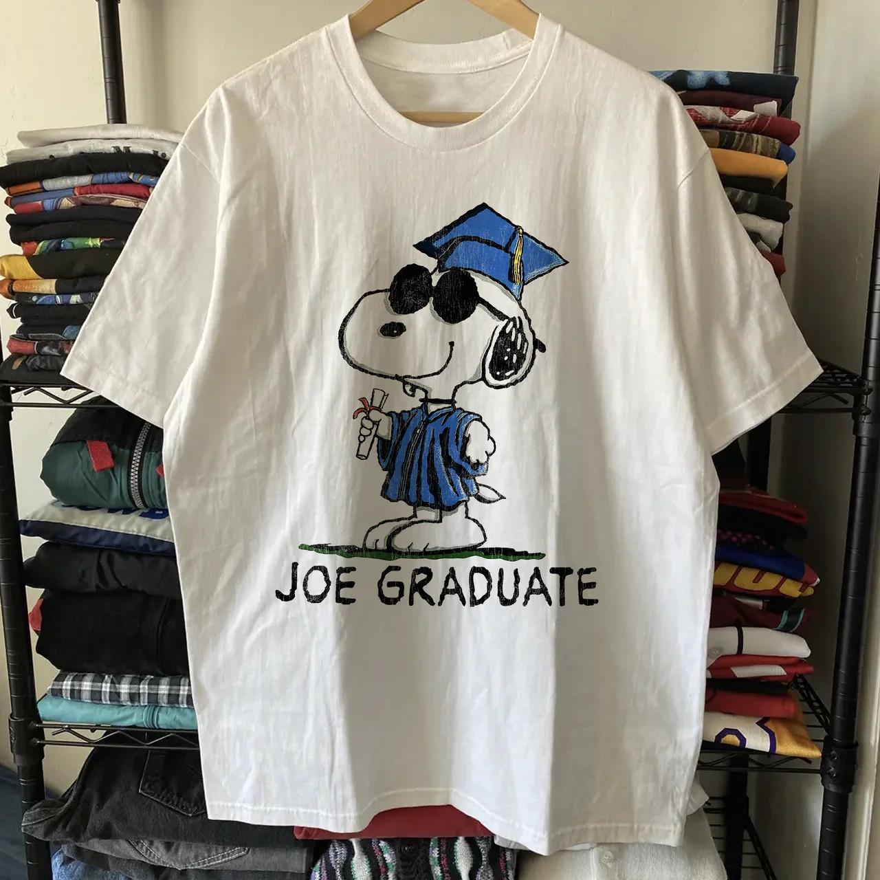 Snoopy Joe Graduate Aged T-Shirt White S 3XL