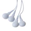 1 Pc 4-Way Electrode Pads Tens Unit Lead Wires Cables Connection Massage Tools