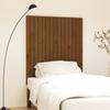 824936 vidaXL Wall-mounted Headboard Honey Brown 95.5x3x110 Cm Solid Pine Wood