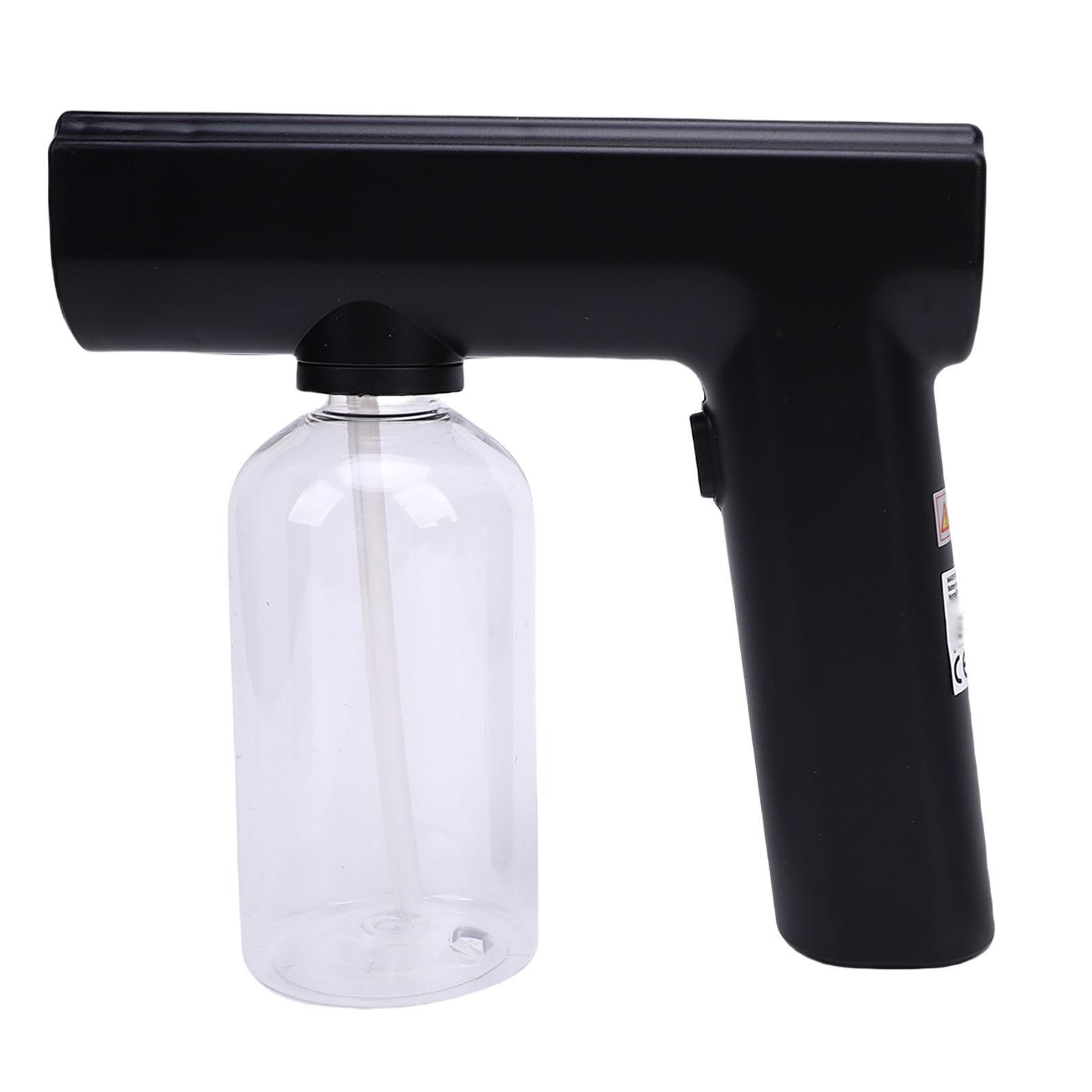 

Электрический распылитель-атомайзер 250 мл Ручной бытовой распылитель тумана Электрическая машина-фоггер для дома, автомобиля, офиса Черный чёрный