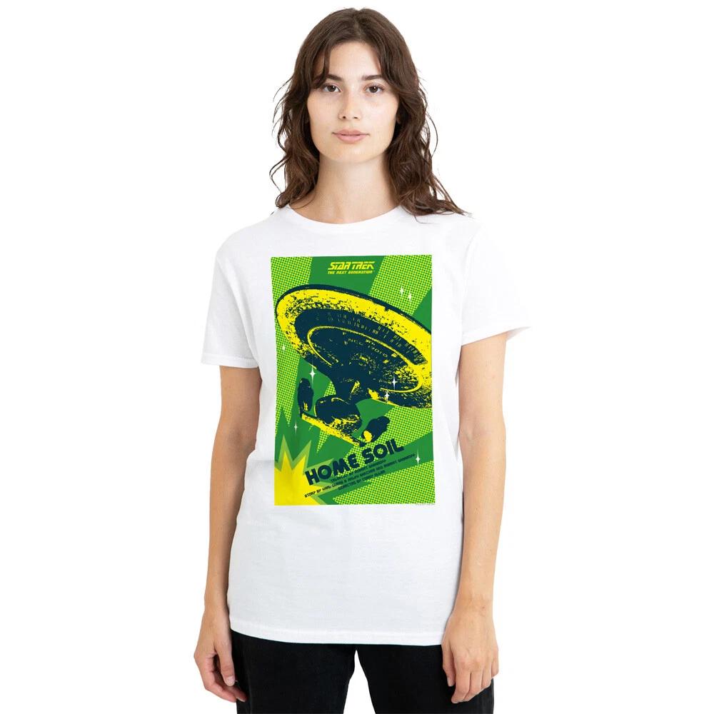 Star Trek TNG Season 1 Episode 18 Ladies T-Shirt S-2XL, White XL