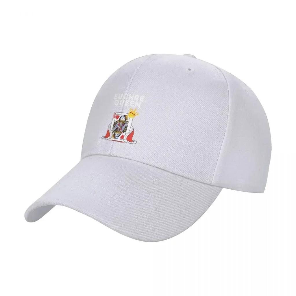 Euchre Queen Card Game Player Funny Euchre Gamer Gift Baseball Cap Ball Cap Dropshipping Hat Beach Hats For Unisex WoUnisexs