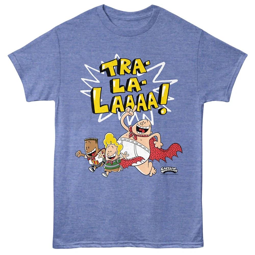 Captain Underpants Tra La LAAA Comic Movie TV Book Kids Men s T Shirt 110