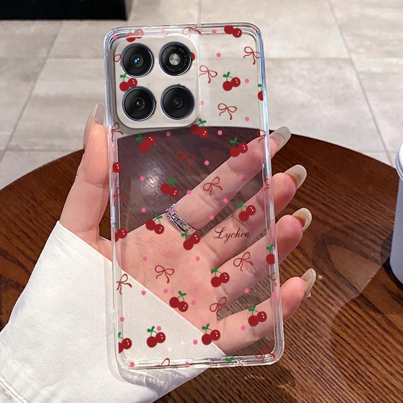 Casing For Motorola Edge 60 Fusion Pro 60s Aesthetic Fashion Cute Cat Astronaut Soft Silicone Back Cover Transparent Phone Case